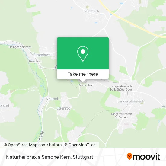 Карта Naturheilpraxis Simone Kern