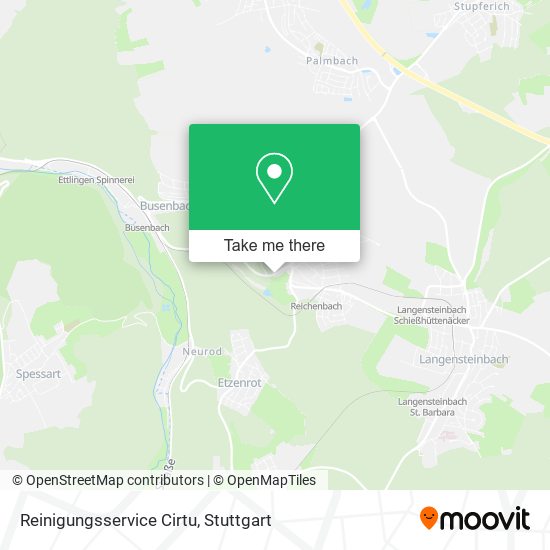 Reinigungsservice Cirtu map