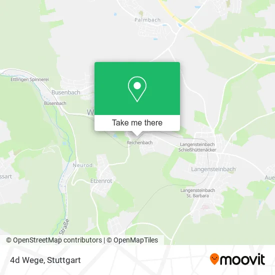 Карта 4d Wege