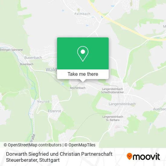 Карта Dorwarth Siegfried und Christian Partnerschaft Steuerberater
