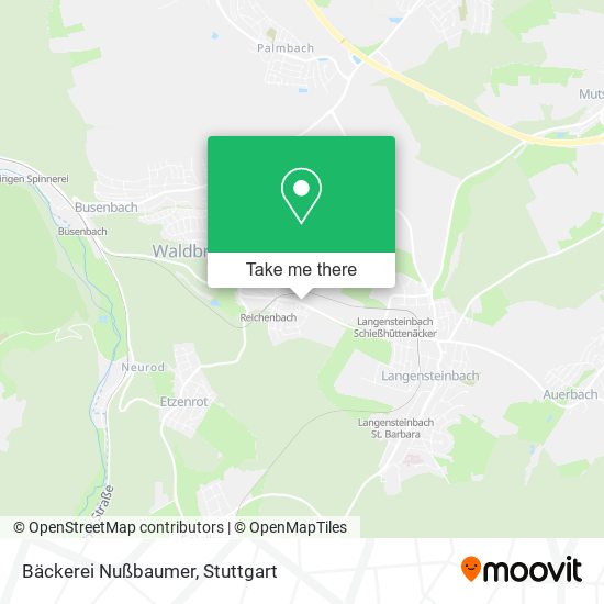 Bäckerei Nußbaumer map