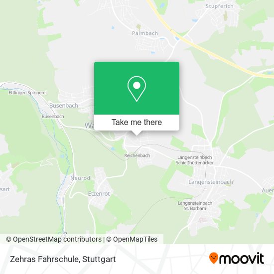 Карта Zehras Fahrschule