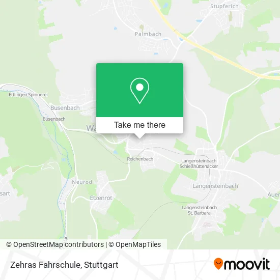 Карта Zehras Fahrschule