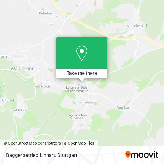 Baggerbetrieb Linhart map
