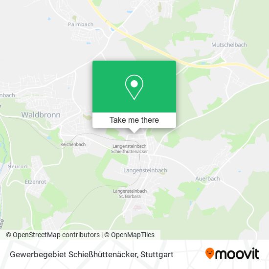 Gewerbegebiet Schießhüttenäcker map