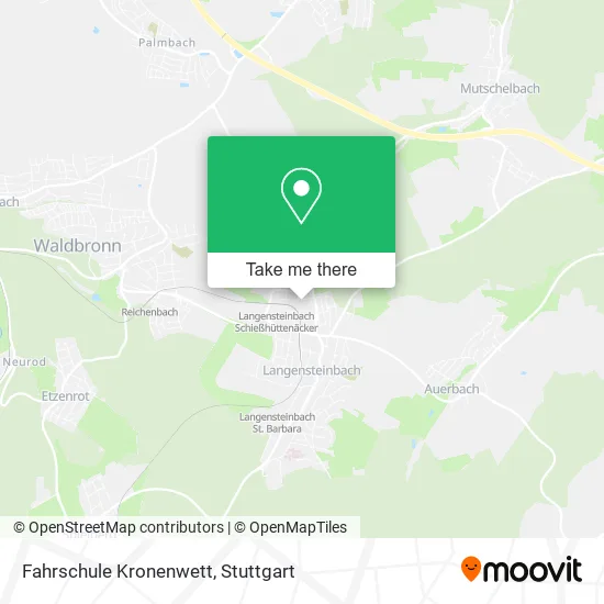 Карта Fahrschule Kronenwett