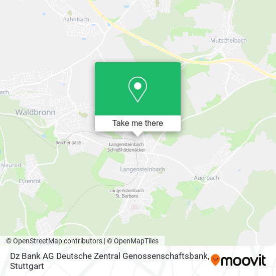 Dz Bank AG Deutsche Zentral Genossenschaftsbank map