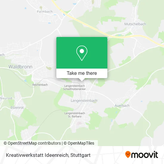 Карта Kreativwerkstatt Ideenreich