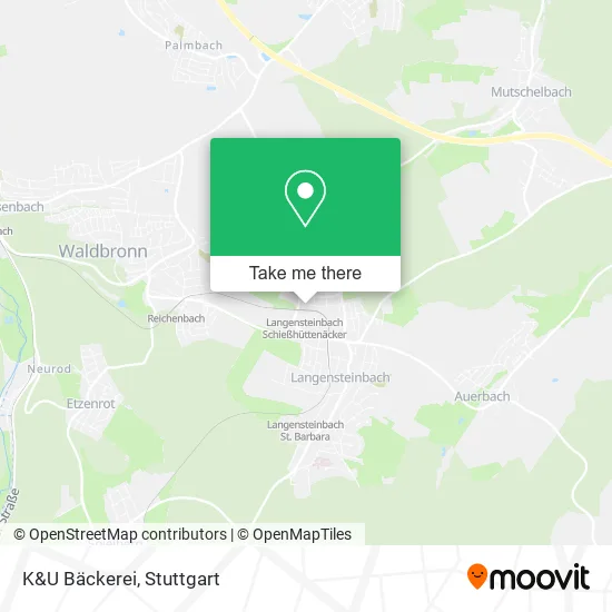 Карта K&U Bäckerei