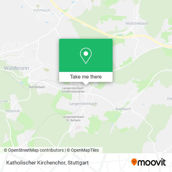 Katholischer Kirchenchor map