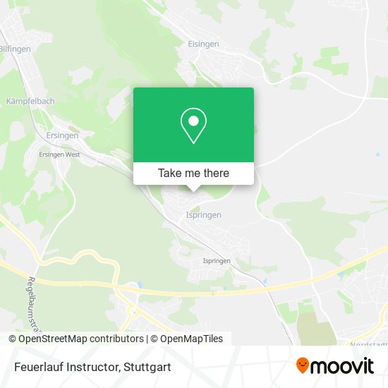 Feuerlauf Instructor map