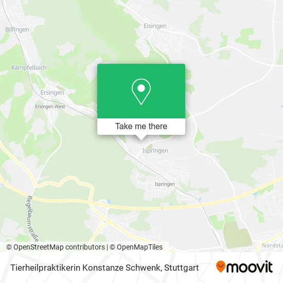 Карта Tierheilpraktikerin Konstanze Schwenk