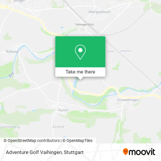 Карта Adventure Golf Vaihingen