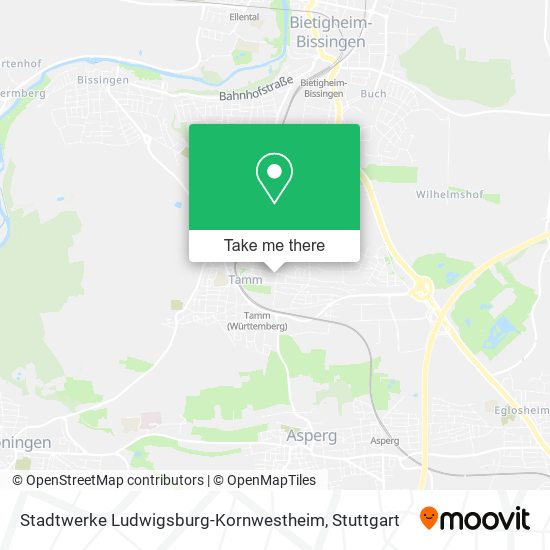 Карта Stadtwerke Ludwigsburg-Kornwestheim