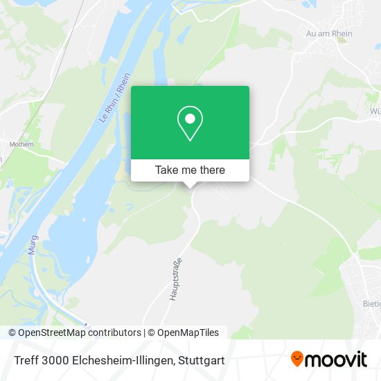 Treff 3000 Elchesheim-Illingen map