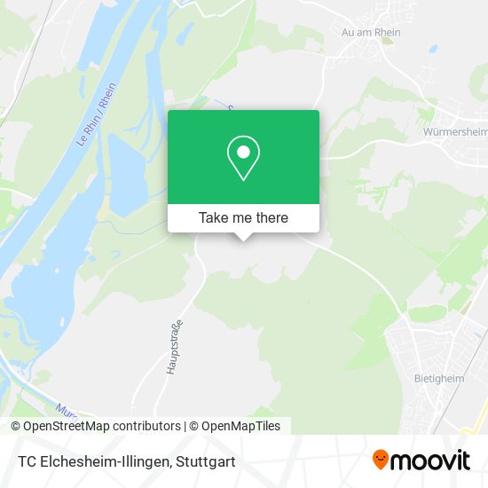 TC Elchesheim-Illingen map