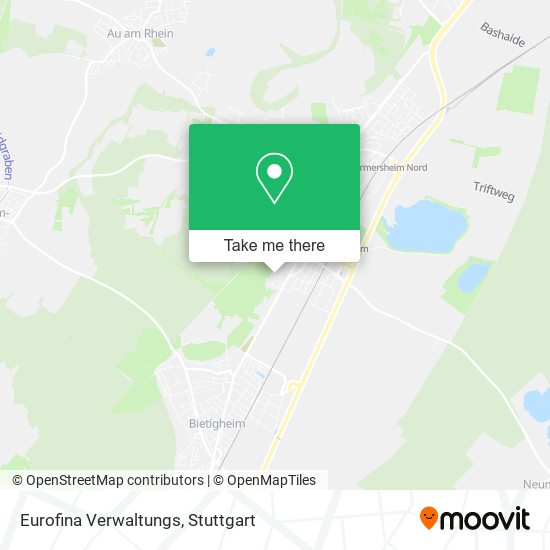 Eurofina Verwaltungs map