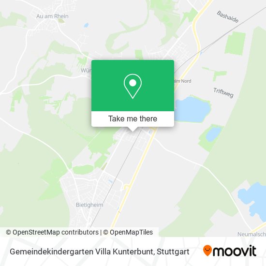 Gemeindekindergarten Villa Kunterbunt map