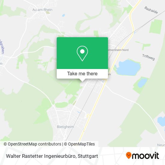 Карта Walter Rastetter Ingenieurbüro