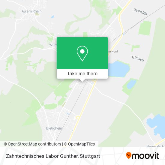 Zahntechnisches Labor Gunther map