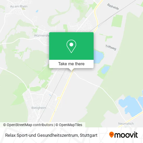 Карта Relax Sport-und Gesundheitszentrum