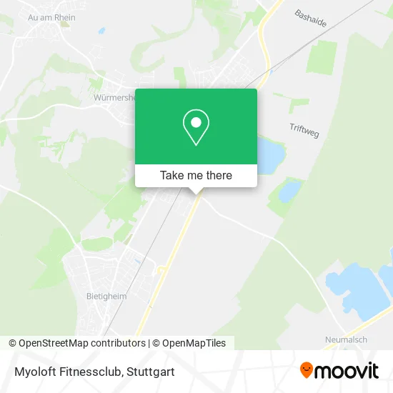 Карта Myoloft Fitnessclub