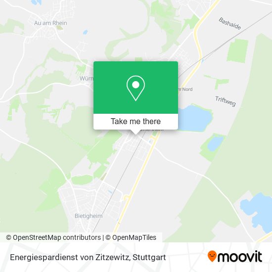 Energiespardienst von Zitzewitz map