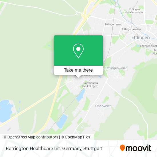 Barrington Healthcare Int. Germany map