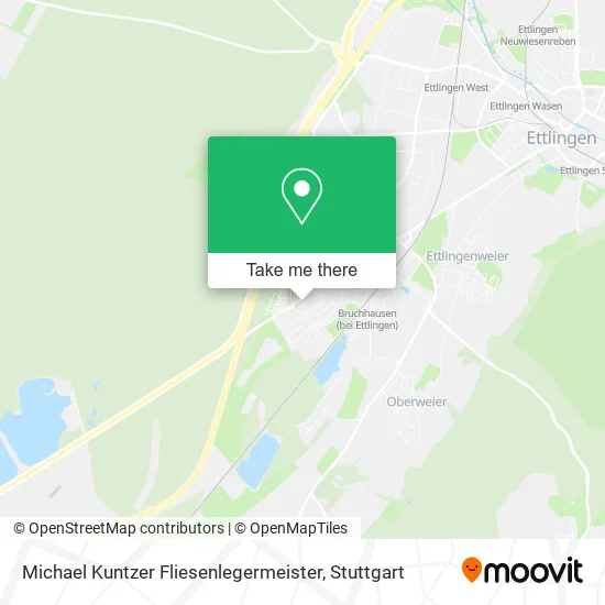 Карта Michael Kuntzer Fliesenlegermeister