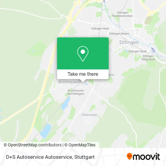 Карта D+S Autoservice Autoservice