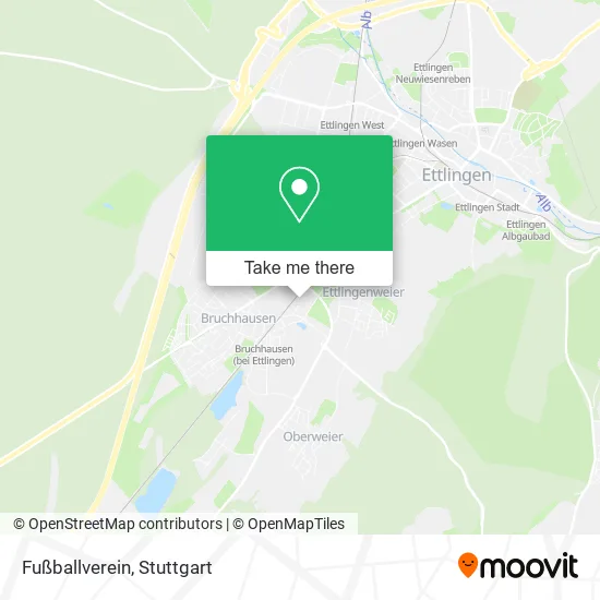 Карта Fußballverein