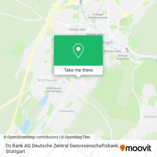 Карта Dz Bank AG Deutsche Zentral Genossenschaftsbank