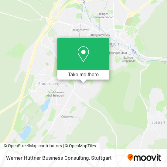 Карта Werner Huttner Business Consulting