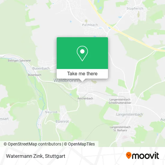 Watermann Zink map