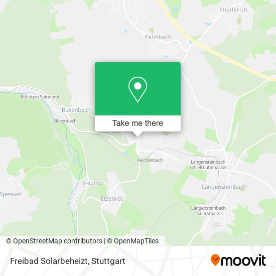 Карта Freibad Solarbeheizt