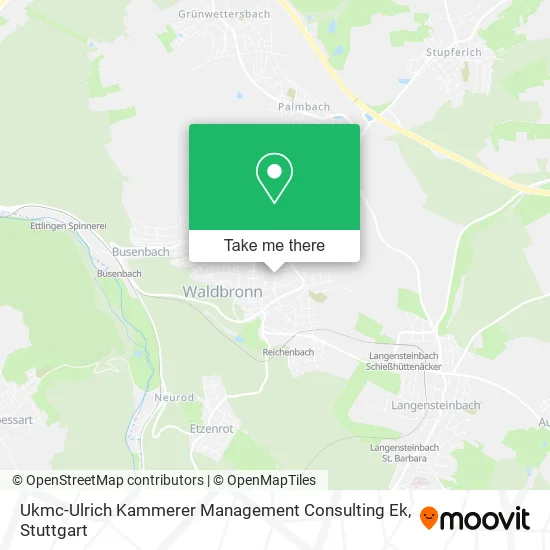 Ukmc-Ulrich Kammerer Management Consulting Ek map