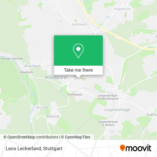Карта Leos Leckerland