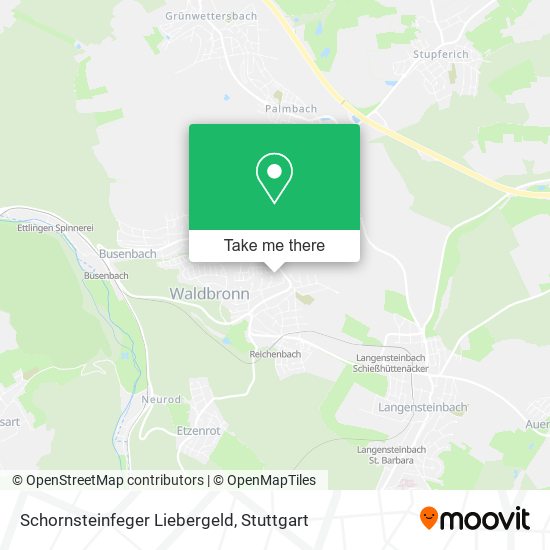 Schornsteinfeger Liebergeld map