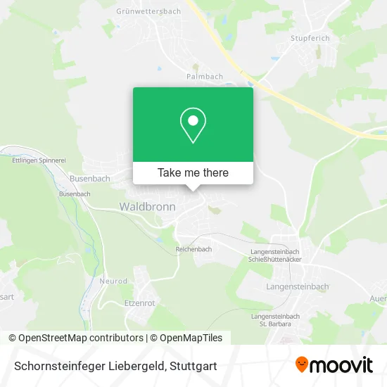 Карта Schornsteinfeger Liebergeld