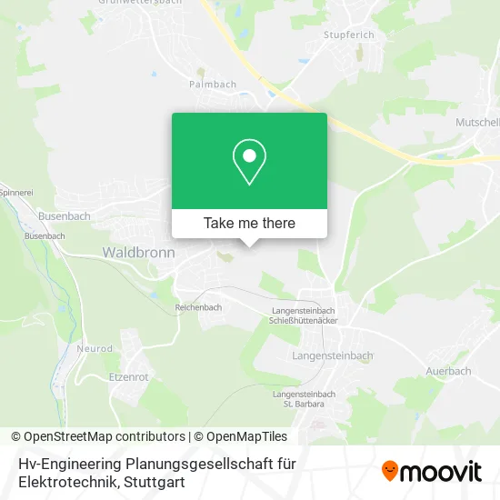 Карта Hv-Engineering Planungsgesellschaft für Elektrotechnik