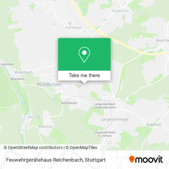 Карта Feuwehrgerätehaus Reichenbach