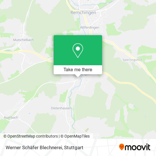 Карта Werner Schäfer Blechnerei