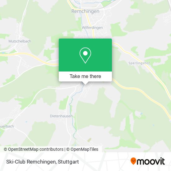 Карта Ski-Club Remchingen