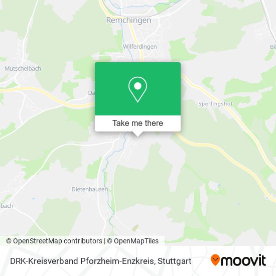 DRK-Kreisverband Pforzheim-Enzkreis map