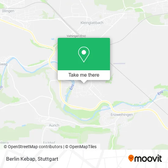 Карта Berlin Kebap