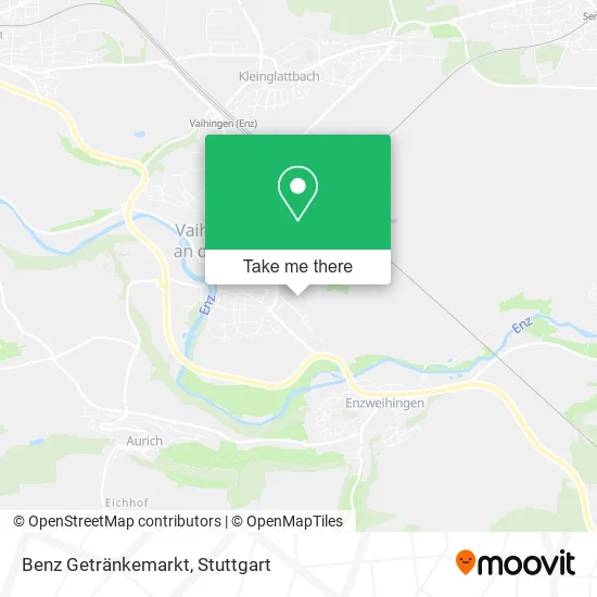 Карта Benz Getränkemarkt