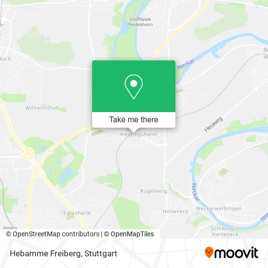 Карта Hebamme Freiberg