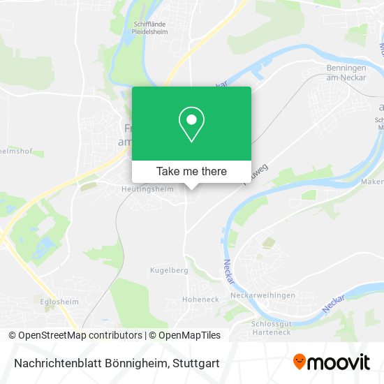 Nachrichtenblatt Bönnigheim map