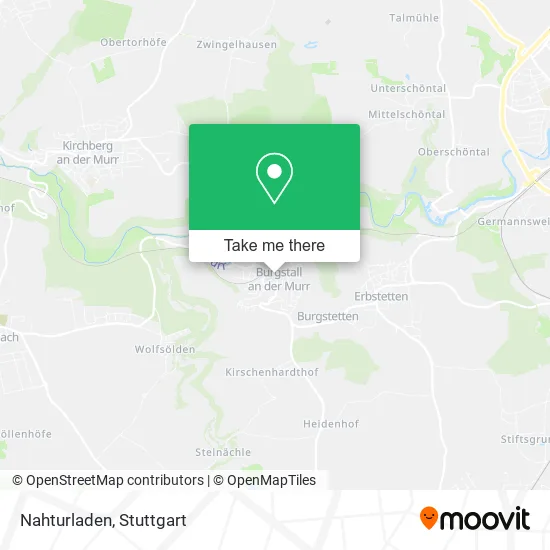 Карта Nahturladen