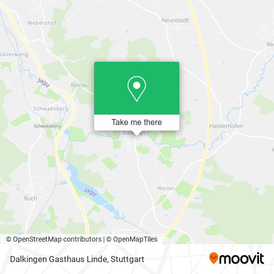 Dalkingen Gasthaus Linde map